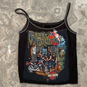 Harley Davidson tank